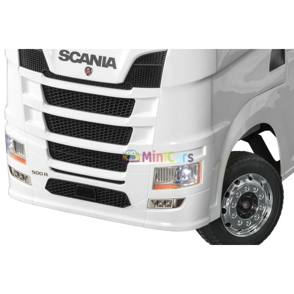 Camion électrique Scania 4x4 4x35W cuir - Minicars.fr