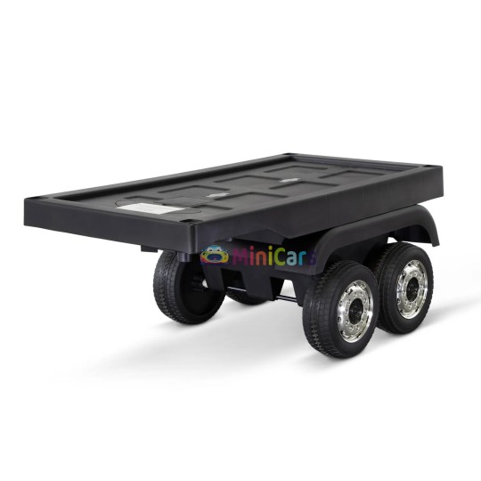 Anhänger für Kinder Elektro LKW 25 kg - Actros & Scania | Minicars.fr