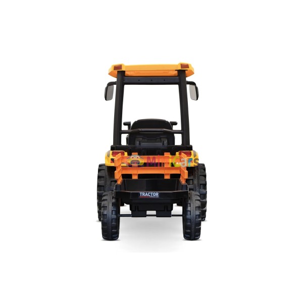 Trattore Elettrico Bambino 12V con Pala e Rimorchio | Minicars.fr