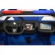 Kinder Elektro Buggy Polizei 2-Sitzer 2x200W mit LED Blaulicht