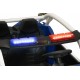 Buggy Policía Infantil 2 Plazas 2x200W Luces LED