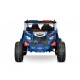 Elektrische Politie Buggy 2 Personen 2x200W met LED Zwaailichten