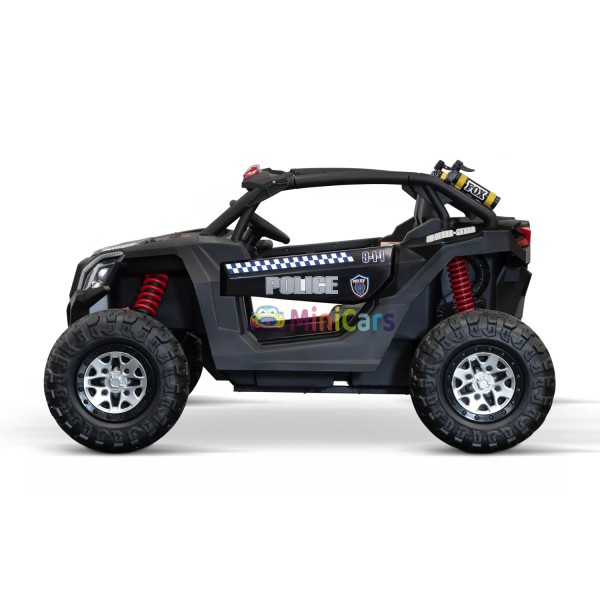 Buggy Polizia Bimbi 2 Posti 2x45W con Luci LED