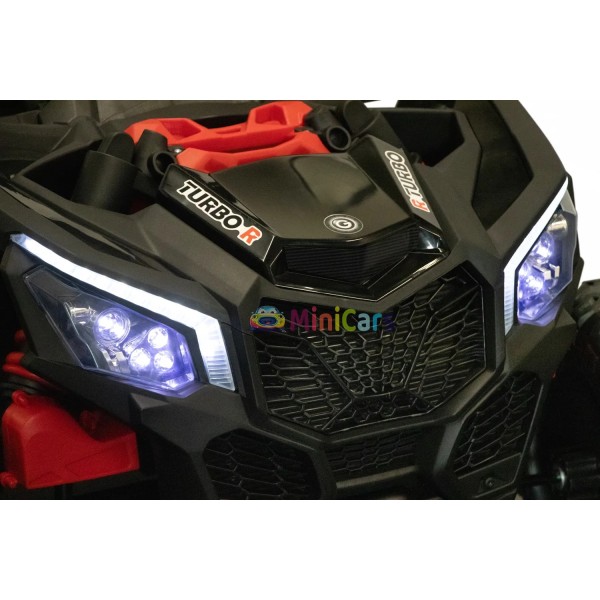Elektrische Politie Buggy 2 Personen 2x45W met LED Zwaailichten