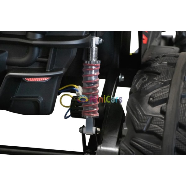 Elektro Buggy 2-Sitzer 24V Allrad 4x150W Monster Truck | Minicars.fr