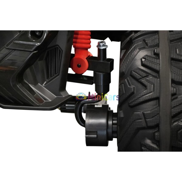 Elektro Buggy 2-Sitzer 24V Allrad 4x150W Monster Truck | Minicars.fr