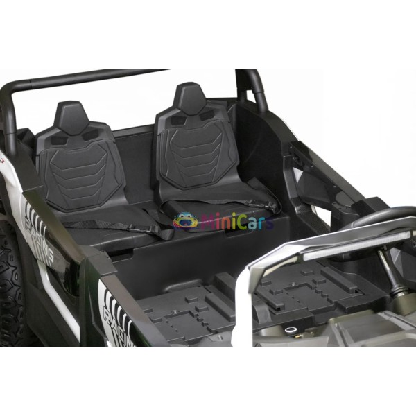 Elektrische Buggy 4 Plaatsen 4x150W 24V Vierwielaandrijving | Minicars.fr