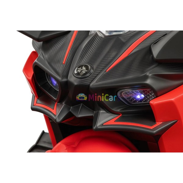 Moto Eléctrica Niño 12V 2x25W R1800 MP3 LED | Minicars.fr