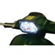 Elektrische Vespa Kinderscooter 6V 1x25W met Stabilisatoren | Minicars.fr