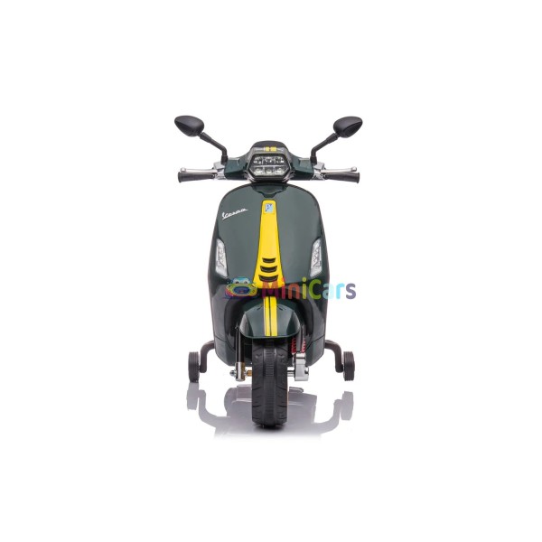 Scooter Eléctrico Vespa Niños 6V 1x25W | Minicars.fr