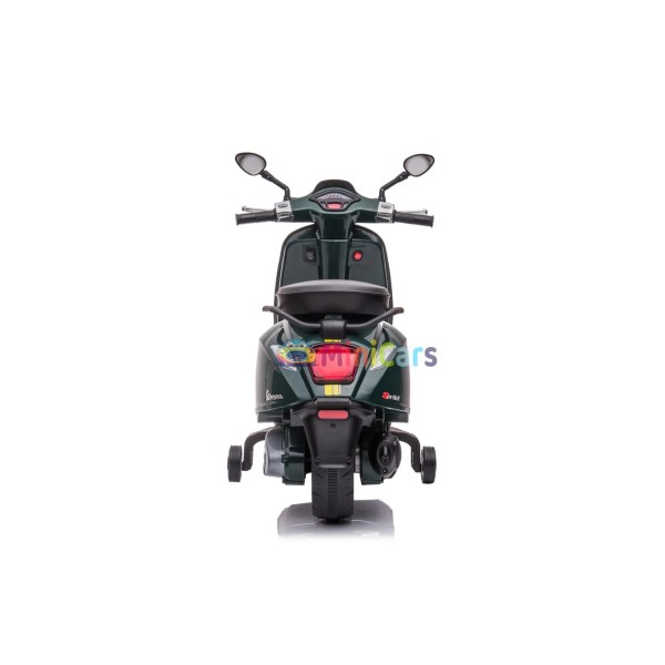 Scooter Elettrico Bambini Vespa 6V 1x25W | Minicars.fr