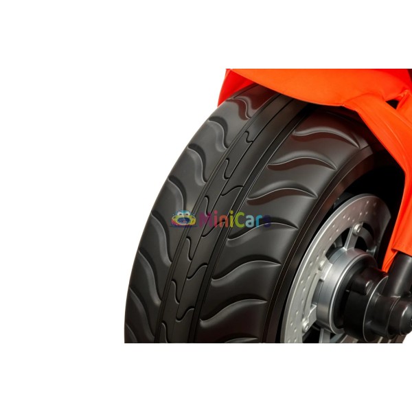 Moto électrique enfant 12V 2x25W R1800 - MP3 & LED | Minicars.fr