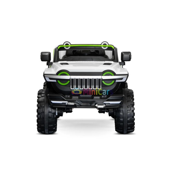 SUV TANK 4x4 électrique enfant transmission intégrale 4x30W | Minicars.fr