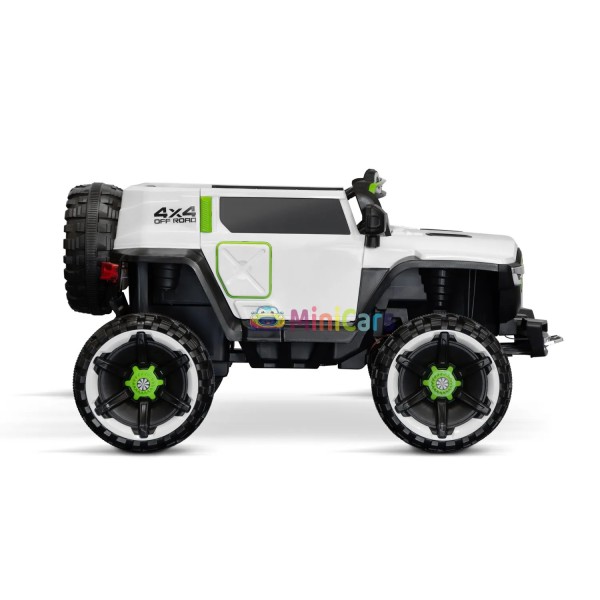 SUV TANK 4x4 électrique enfant transmission intégrale 4x30W | Minicars.fr
