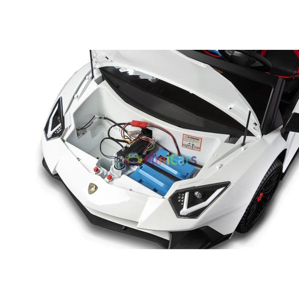 Luxus Kinder Elektroauto Lamborghini Aventador SV XXL 2 Sitze 2x200W