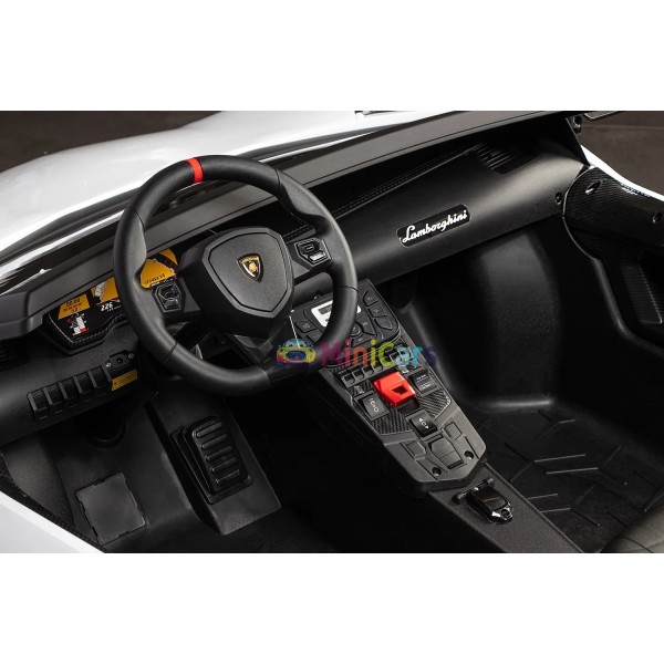 Coche Eléctrico Lamborghini Aventador SV XXL 2 plazas 2x200W | Minicars.fr