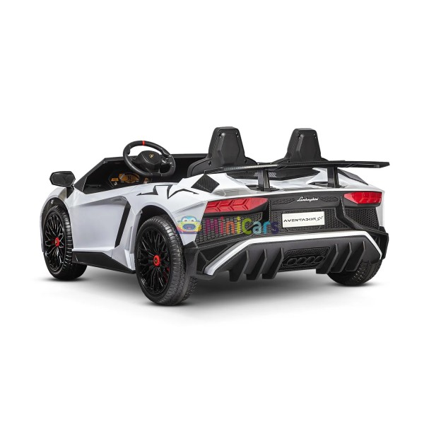 Coche Eléctrico Lamborghini Aventador SV XXL 2 plazas 2x200W | Minicars.fr