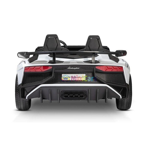 Elektrische Lamborghini Aventador SV XXL 2 zitplaatsen 2x200W | Minicars.fr