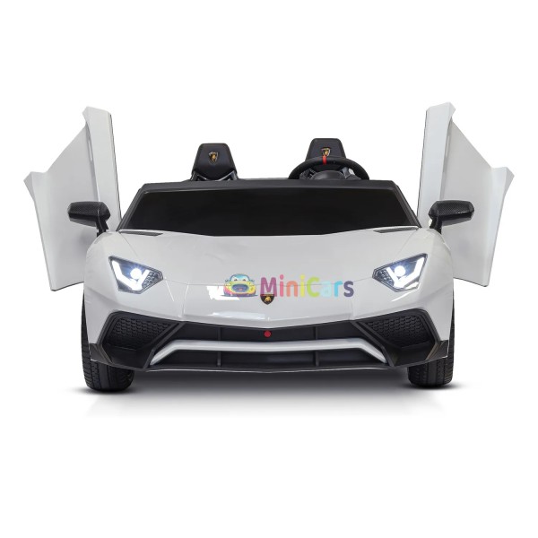 Elektrische Lamborghini Aventador SV XXL 2 zitplaatsen 2x200W | Minicars.fr