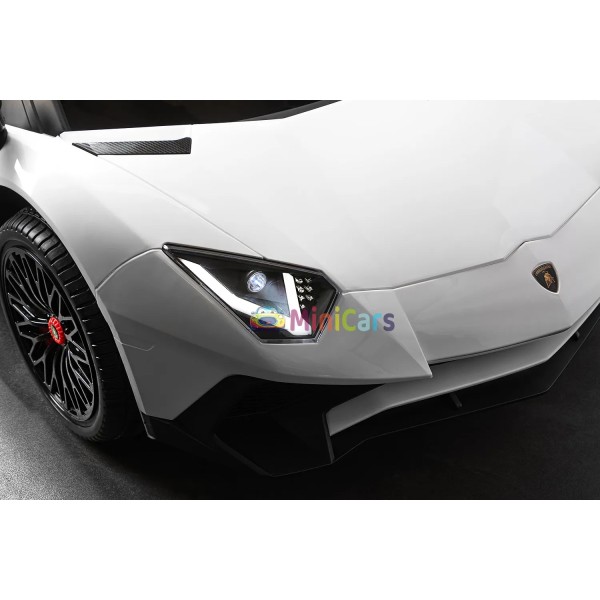 Coche Eléctrico Lamborghini Aventador SV XXL 2 plazas 2x200W | Minicars.fr