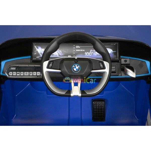 Voiture Électrique Enfant BMW i4 2x30W Télécommande 12V | Minicars.fr