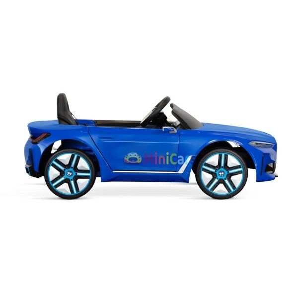 BMW i4 Kinder Elektroauto 2x30W 12V Fernbedienung | Minicars.fr