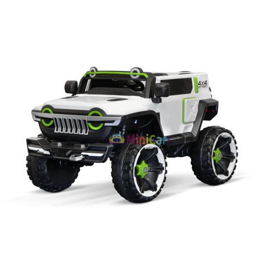 SUV TANK 4x4 électrique enfant transmission intégrale 4x30W | Minicars.fr