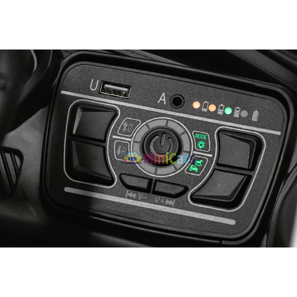 Jeep elettrica bambini 4x4 2 posti trazione integrale 4x30w
