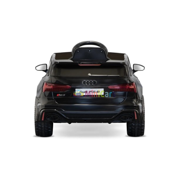 Audi RS6 Eléctrico Niños 2 Plazas 2x25W 12V | Minicars.fr