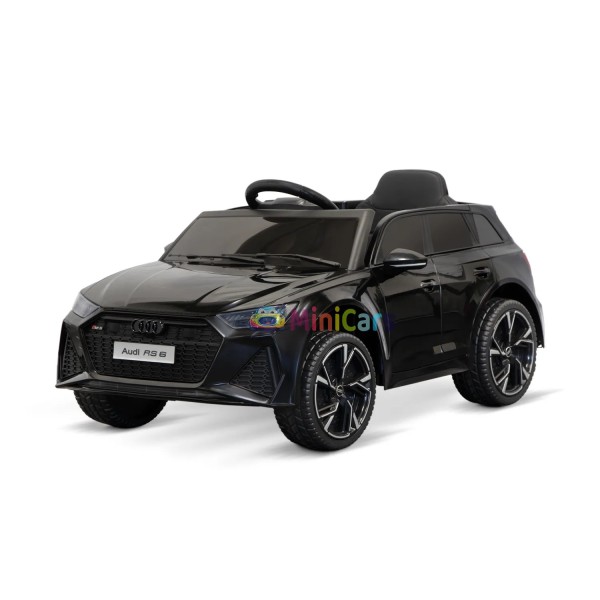 Audi RS6 Elektroauto Kinder 2 Sitzplätze 2x25W 12V | Minicars.fr