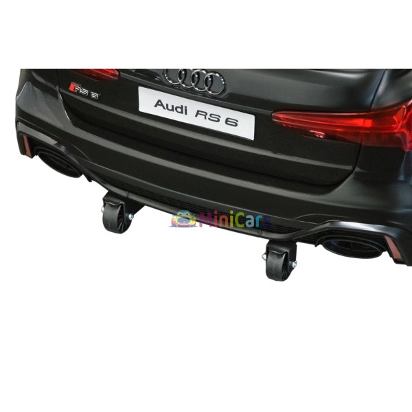 Audi RS6 Eléctrico Niños 2 Plazas 2x25W 12V | Minicars.fr