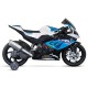 BMW HP4 Elektro Motorrad Kinder 12V 2x35W mit Stützrädern