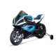 BMW HP4 Elektro Motorrad Kinder 12V 2x35W mit Stützrädern
