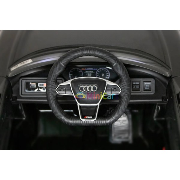 Audi RS e-tron GT Kinder Elektroauto 2x25W 12V Soft-Start | Minicars.fr