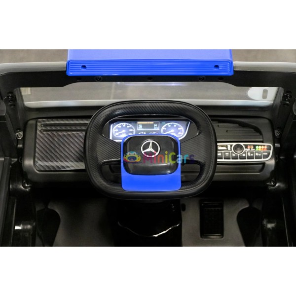Camion Électrique Enfant Mercedes AXOR 2x35W + Remorque | Minicars.fr