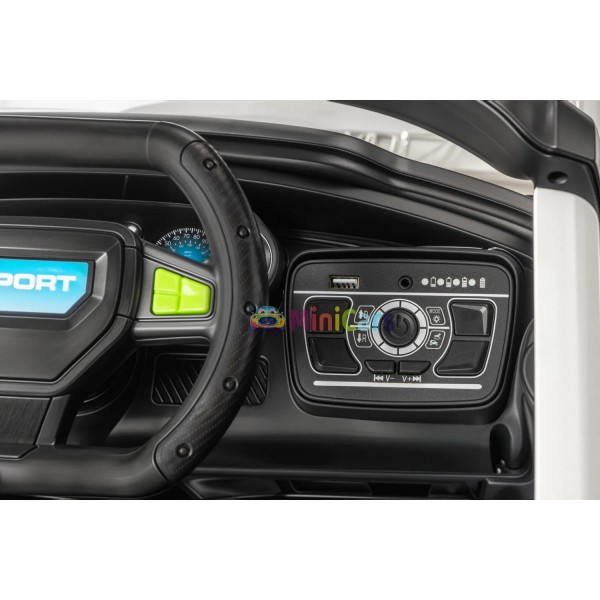 SUV TANK 4x4 elettrico bambino trasmissione integrale 4x30W | Minicars