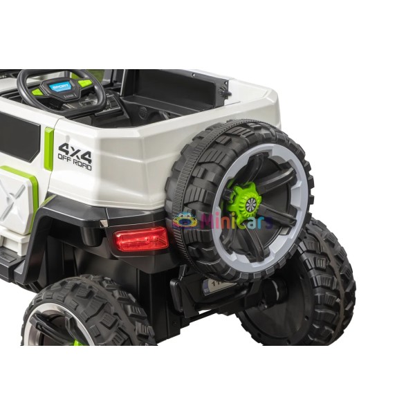 SUV TANK 4x4 eléctrico niño 4x30W todoterreno premium | Minicars.es