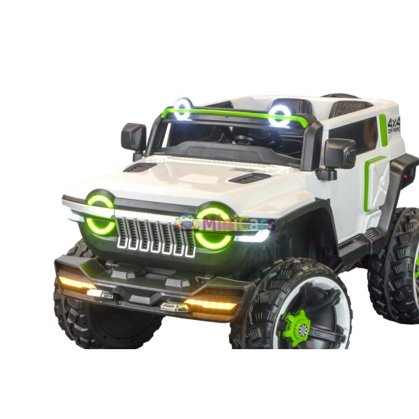 SUV TANK 4x4 elettrico bambino trasmissione integrale 4x30W | Minicars