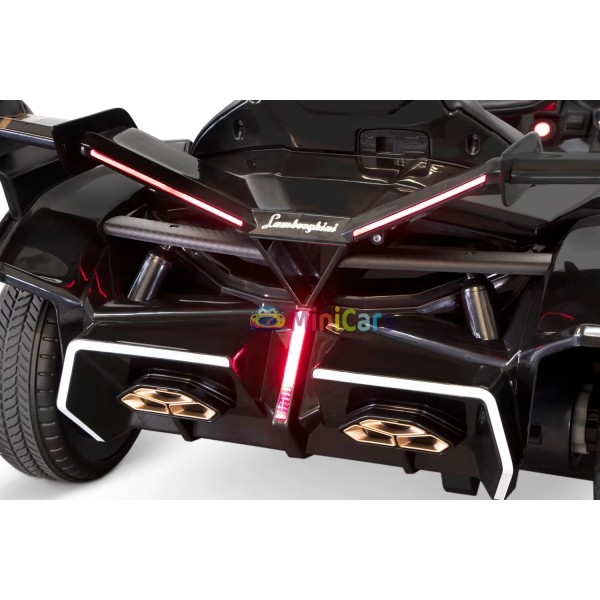 Elektrische Lamborghini Gran Turismo 2x35W 12V met Deuren | Minicars.fr