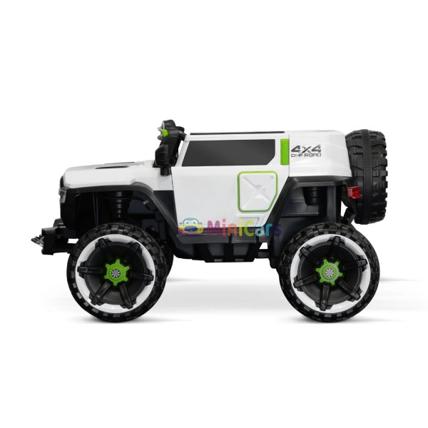SUV TANK 4x4 électrique enfant transmission intégrale 4x30W | Minicars.fr