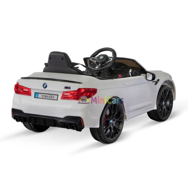 BMW M5 Elettrica Bambino 2x35W Telecomando 2.4G | Minicars.fr